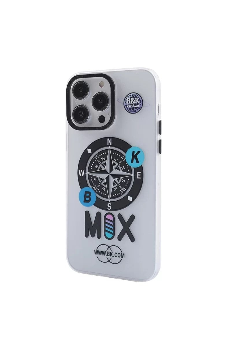 Mey İthalat® iPhone 13 Pro Kılıf Apollo Magneticsafe Desenli Kapak - Apollo Şeffaf - 3