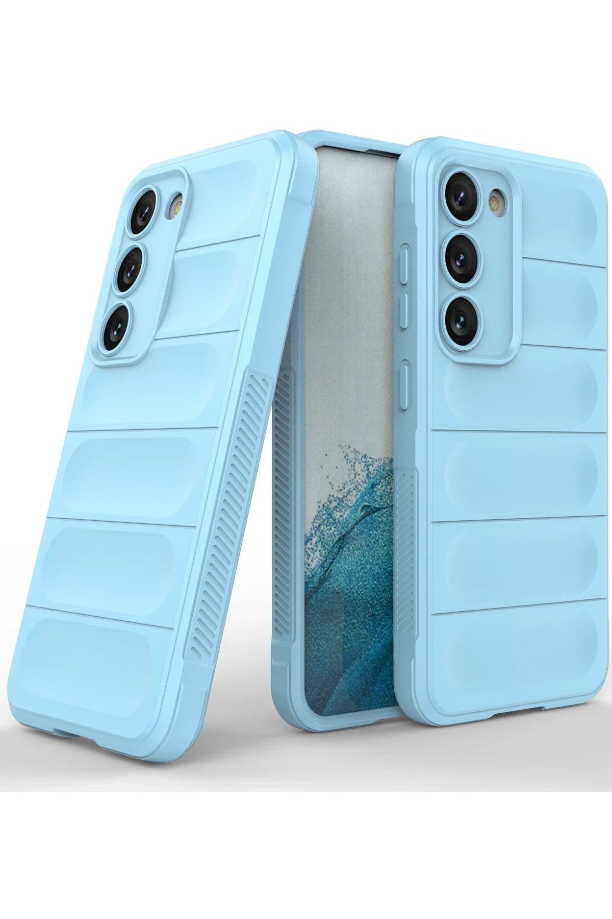 Mey İthalat® Samsung Galaxy S23 Plus Kılıf Optimum Silikon - Sky Blue