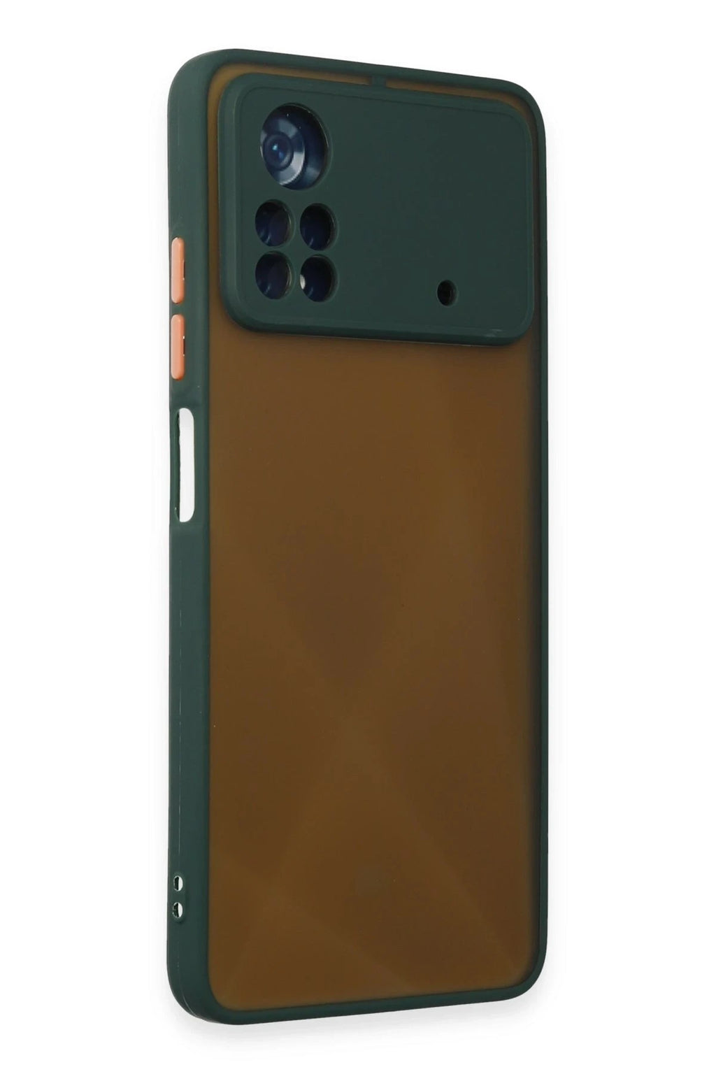 Mey İthalat® Poco X4 Pro 5G Kılıf Montreal Silikon Kapak - Yeşil