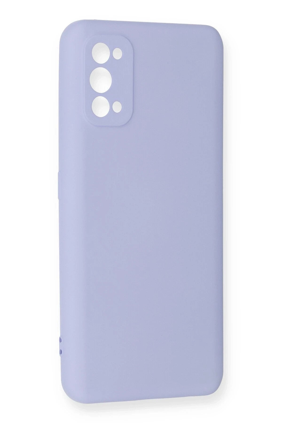 Mey İthalat® Realme 7 Pro Kılıf Nano içi Kadife Silikon - Lila