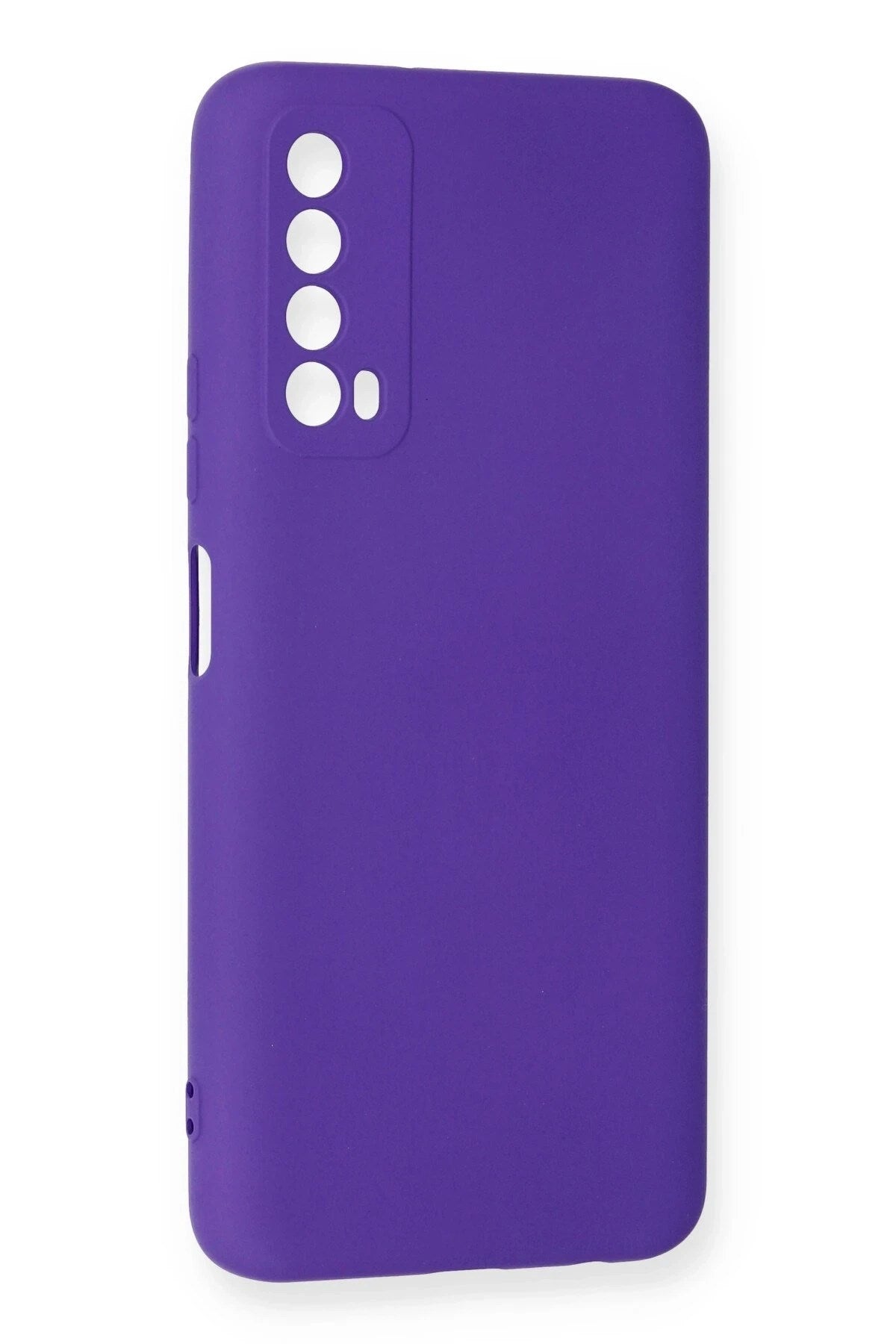 Mey İthalat® Huawei P Smart 2021 Kılıf Nano içi Kadife Silikon - Mor