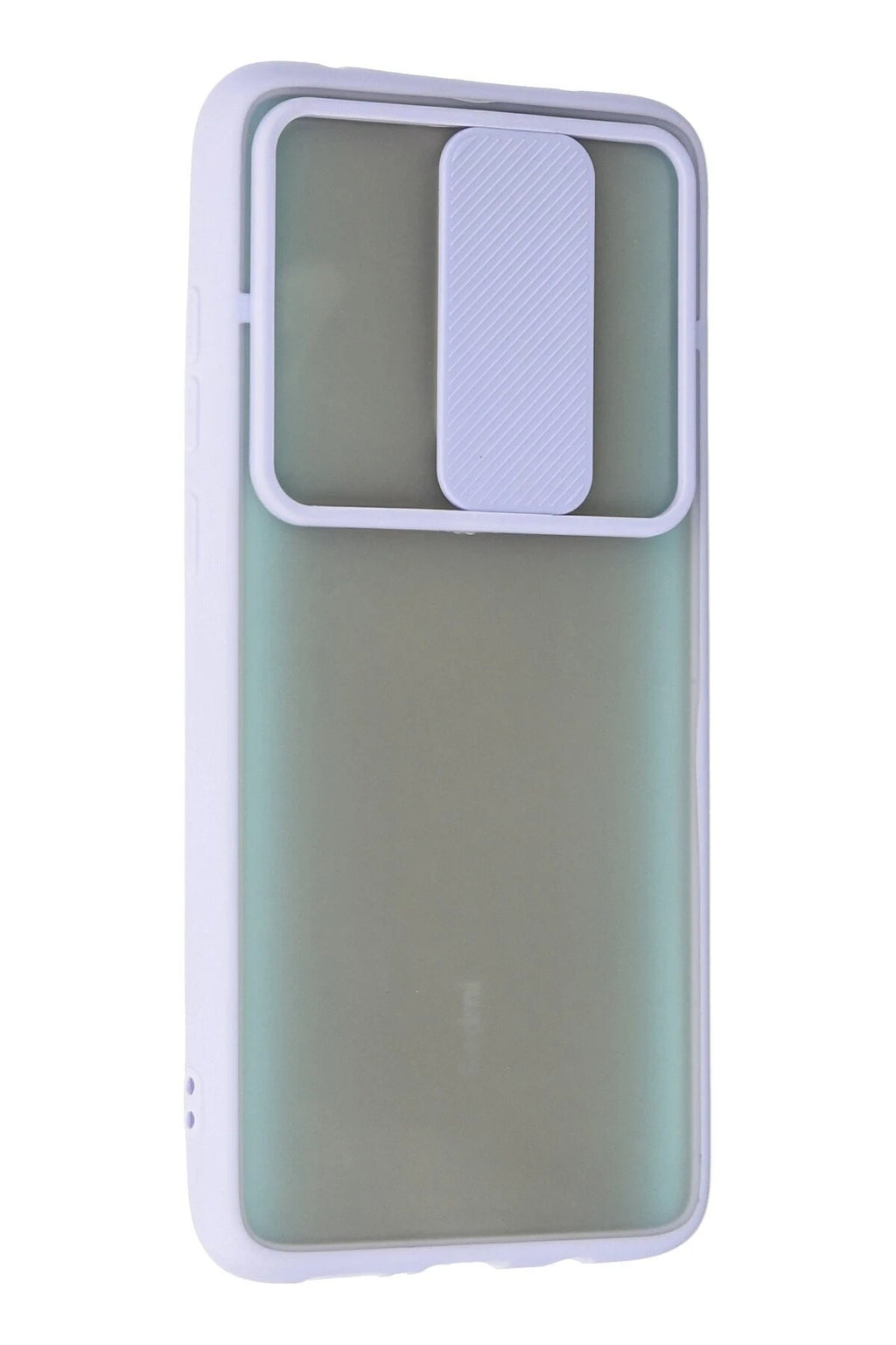 Mey İthalat® Redmi Note 8 Pro Kılıf Palm Buzlu Kamera Sürgülü Silikon - Lila