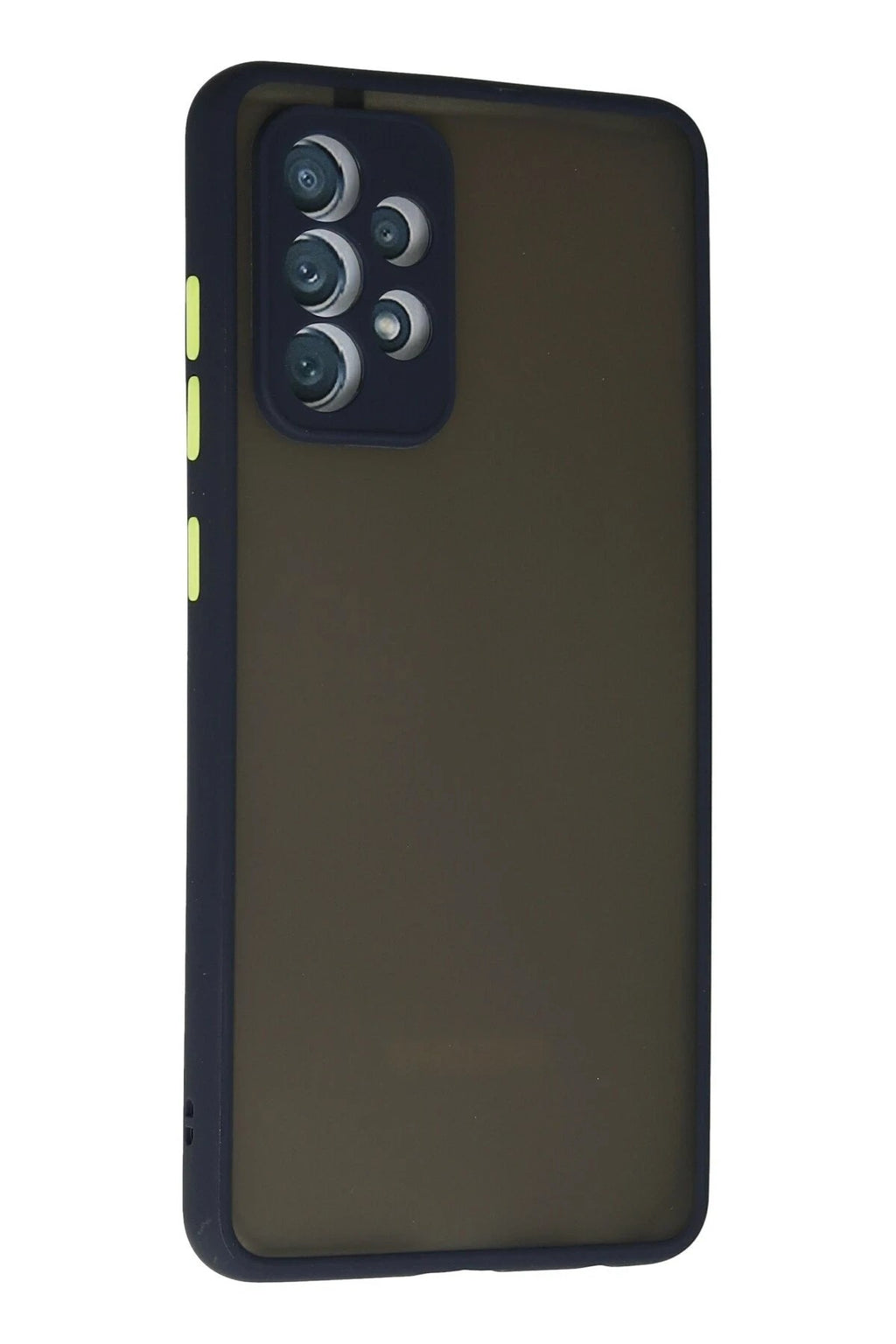 Mey İthalat® Samsung Galaxy A72 Kılıf Montreal Silikon Kapak - Lacivert