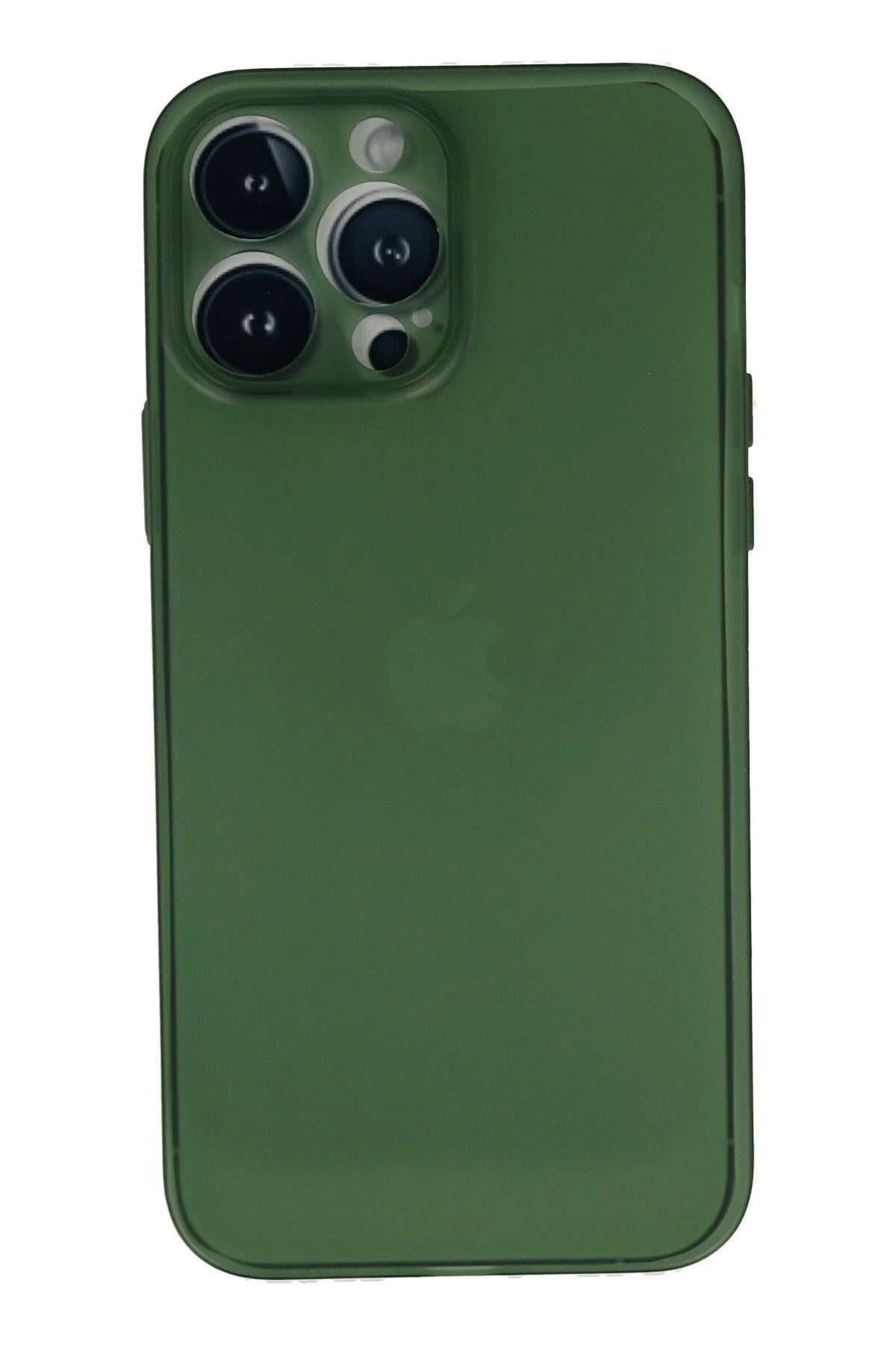 Mey İthalat® iPhone 13 Pro Kılıf PP Ultra İnce Kapak - Yeşil