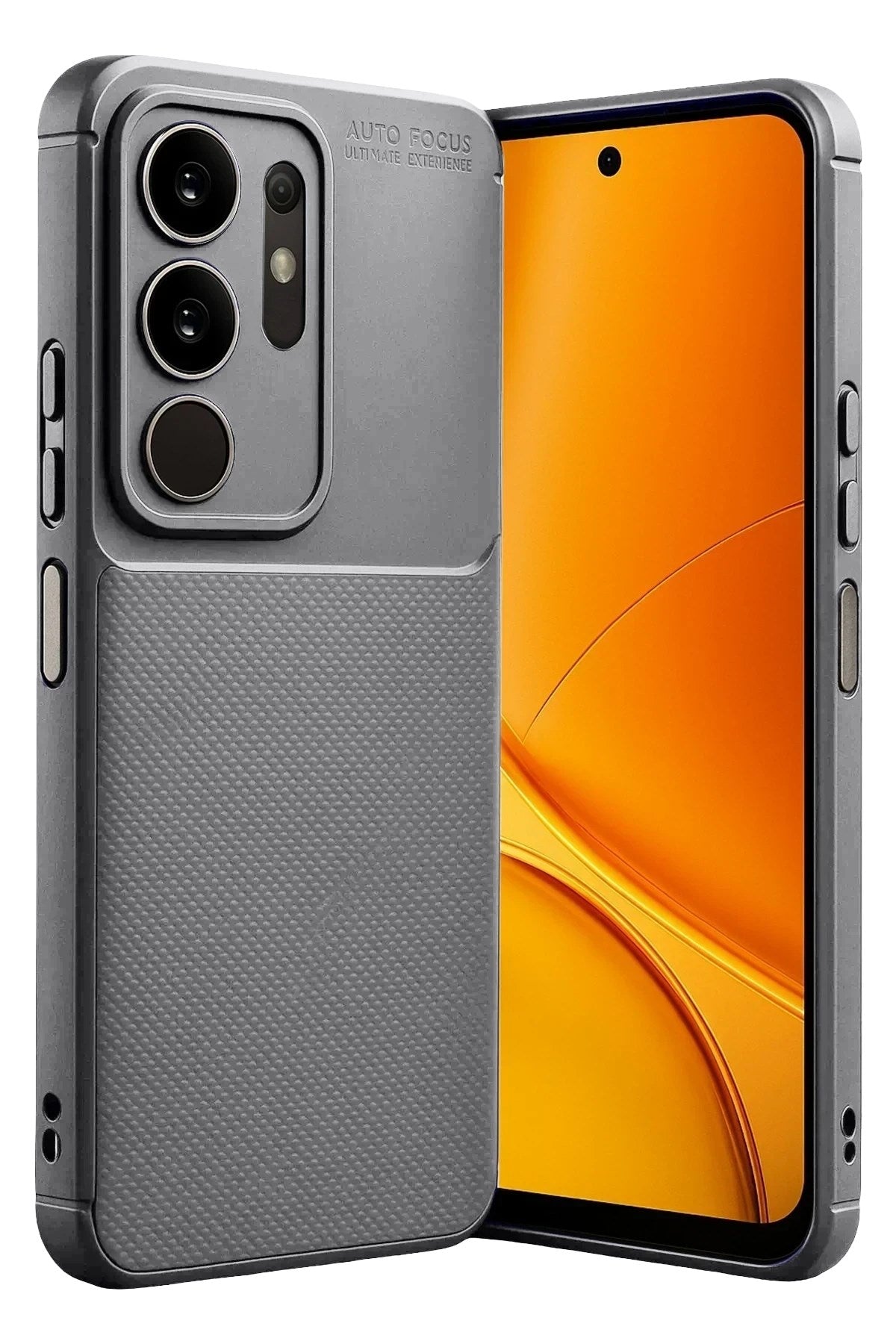 Mey İthalat® Vivo Y29 4G Auto Focus Karbon Kapak - Gri