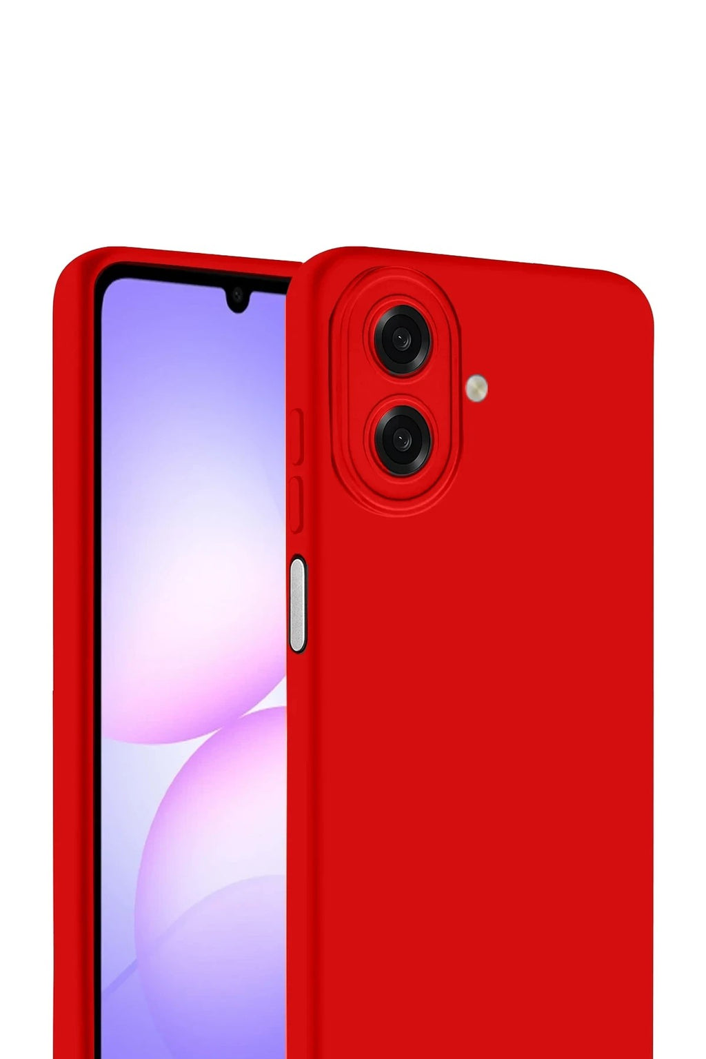 Mey İthalat® Samsung Galaxy A07 4G First Silikon - Kırmızı