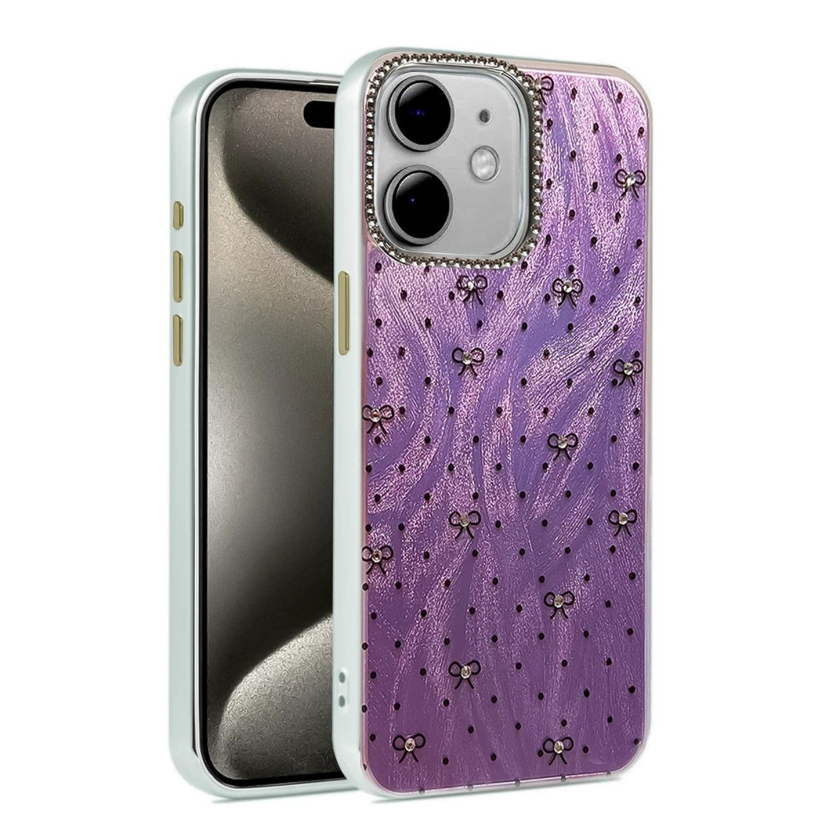 Mey İthalat® iPhone 11 Kılıf Blade Aynalı Desenli Kapak - Desen 2