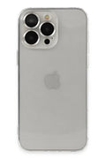 Mey İthalat® iPhone 13 Pro Max Kılıf Luko Lens Silikon - Gümüş