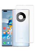 Mey İthalat® Huawei Mate 40 Pro Kılıf Lüx Şeffaf Silikon
