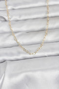 Mey İthalat® CM 14K Gold Renk Kalp Zincirli 60 cm Kadın Kolye