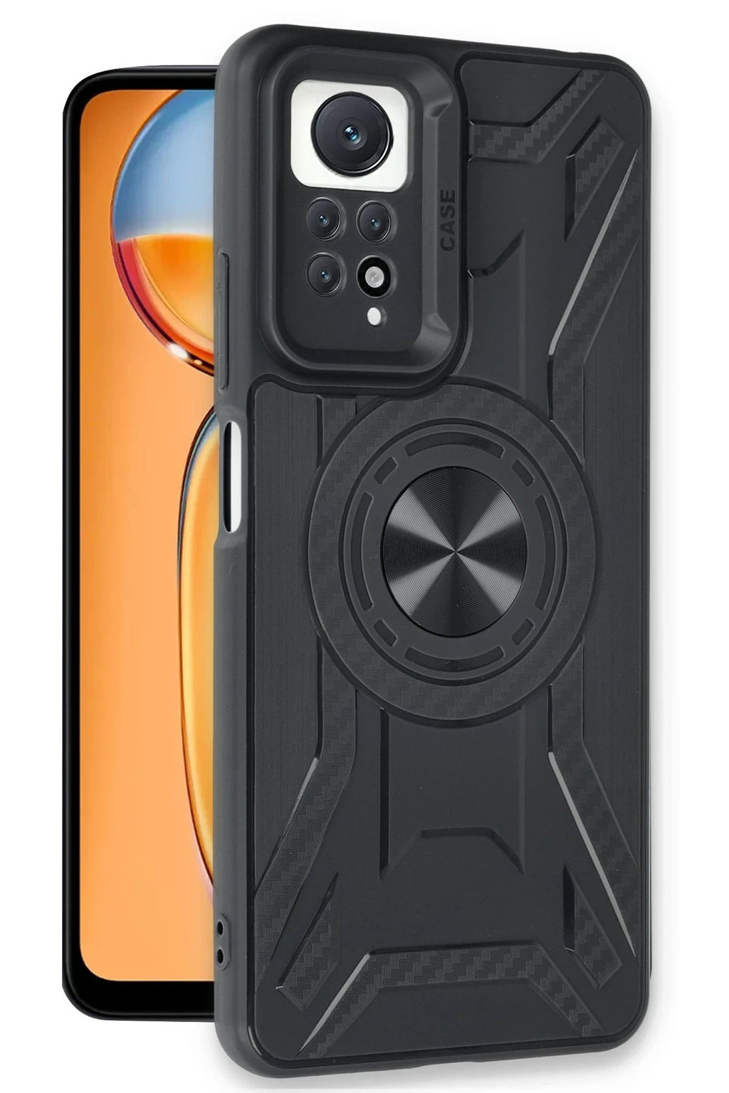 Mey İthalat® Redmi Note 12 Pro 4G Kılıf Lincoln Silikon - Siyah