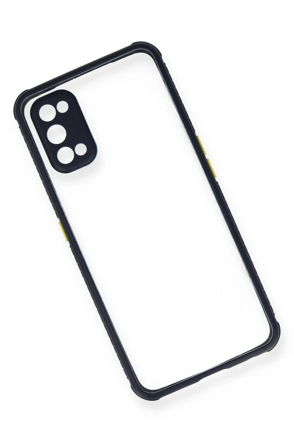 Mey İthalat® Realme 7 Pro Kılıf Miami Şeffaf Silikon - Lacivert