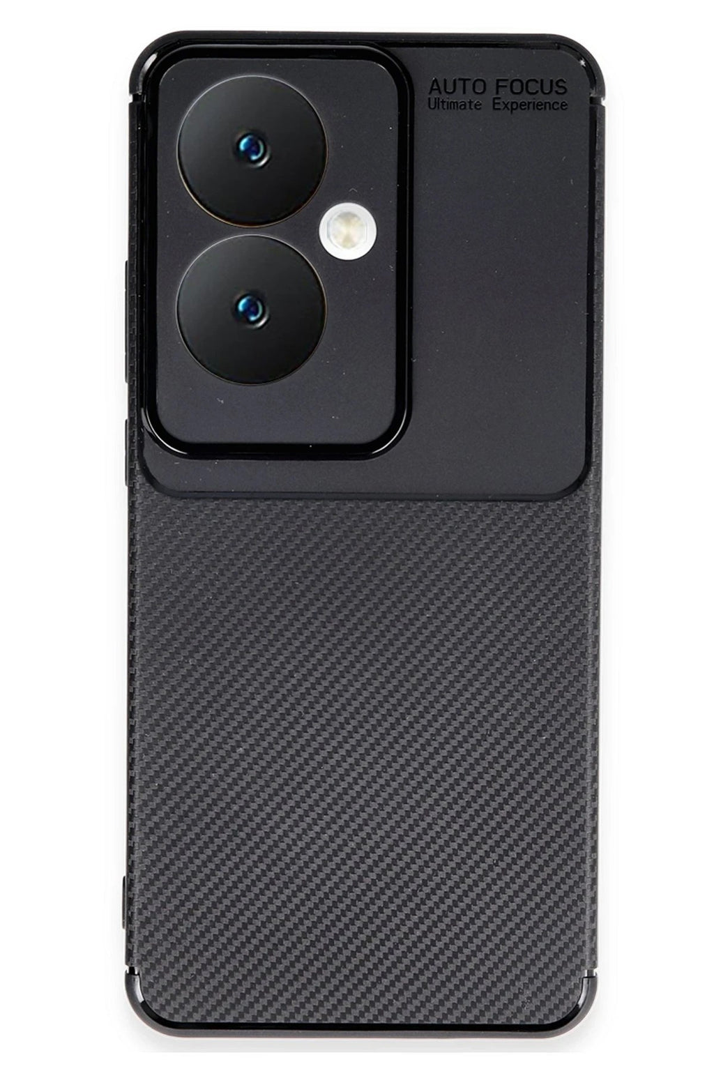Mey İthalat® Reno 11F Kılıf Auto Focus Karbon Kapak - Siyah