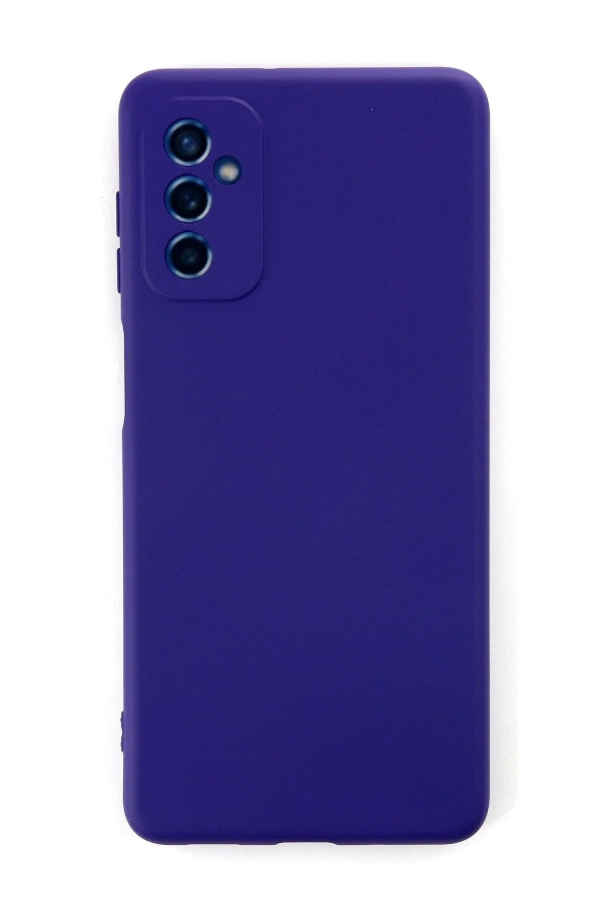 Mey İthalat® Samsung Galaxy M52 5G Kılıf Nano içi Kadife Silikon - Mor