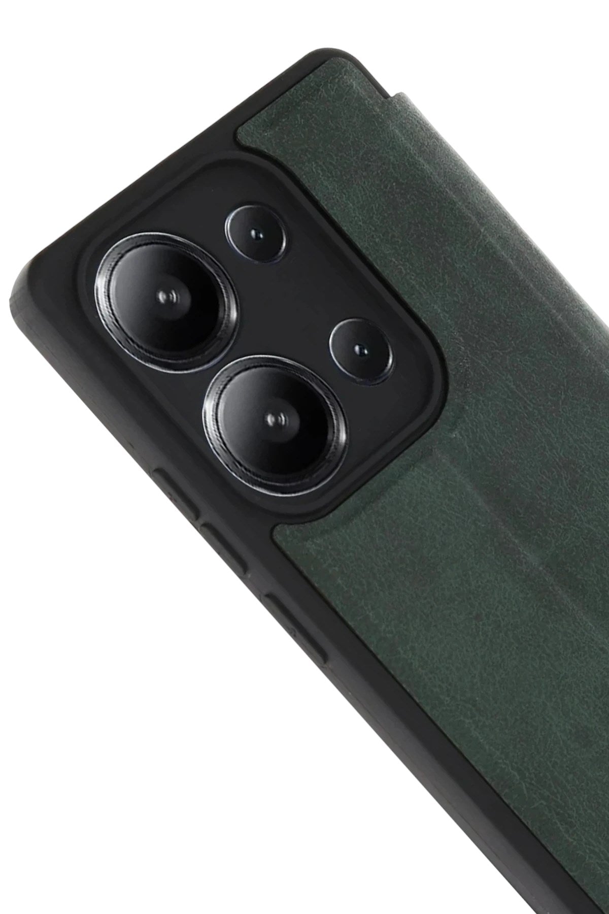Mey İthalat® Redmi 15C 4G Flip Cover - Yeşil