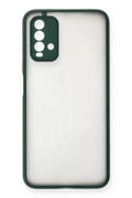 Mey İthalat® Redmi 9T Kılıf Montreal Silikon Kapak - Yeşil