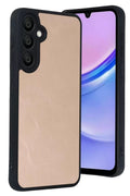 Mey İthalat® Samsung Galaxy A37 5G Aras Deri Kapak - Pudra