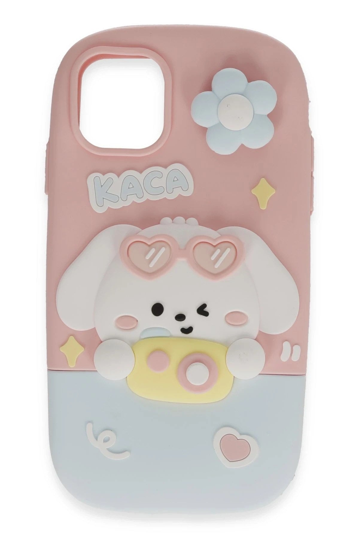 Mey İthalat® iPhone 15 Pro Kılıf Poky Karakter Silikon Kapak - Desen 13