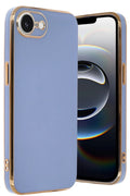 Mey İthalat® iPhone 16E Kılıf Volet Silikon - Mavi