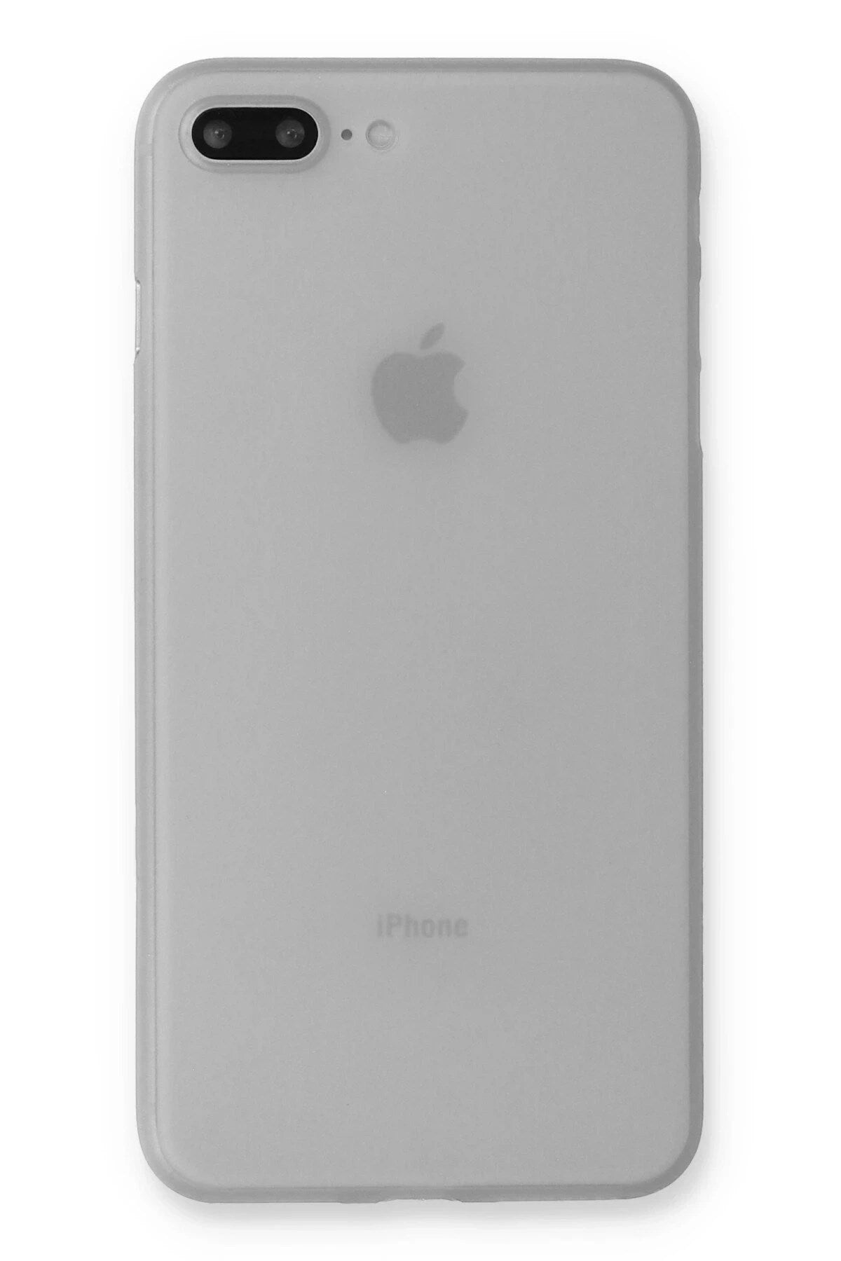 Mey İthalat® iPhone 7 Plus Kılıf PP Ultra İnce Kapak - Beyaz