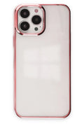 Mey İthalat® iPhone 13 Pro Kılıf Element Silikon - Pembe