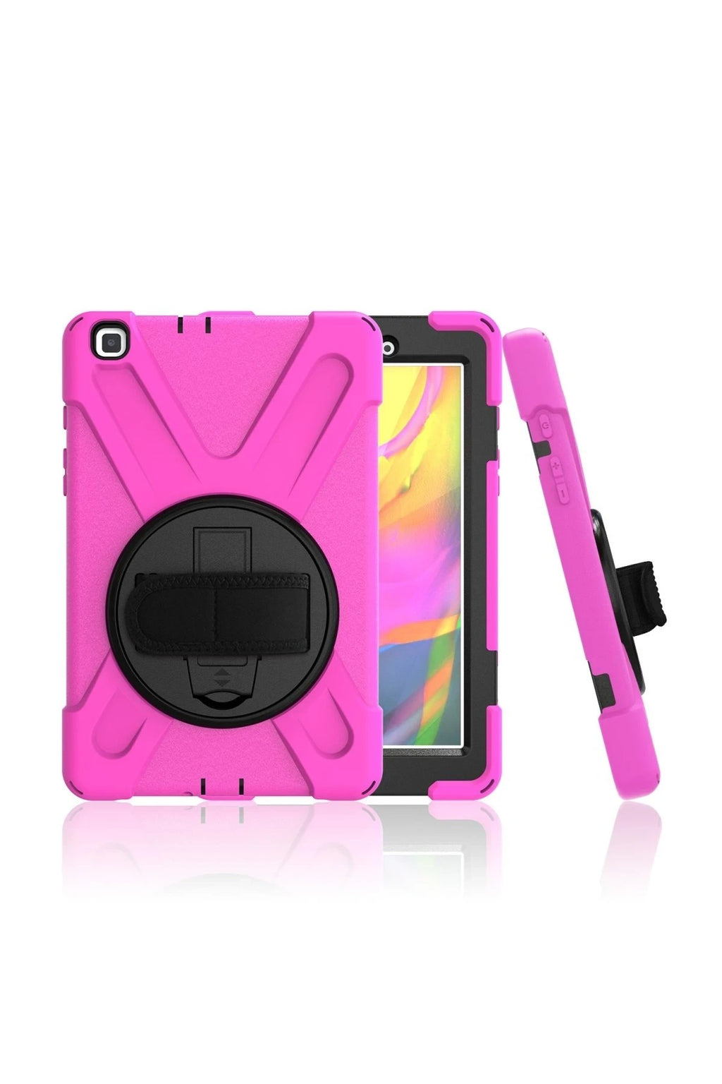 Mey İthalat® Samsung Galaxy T290 Tab A 8 Kılıf Amazing Tablet Kapak - Pembe