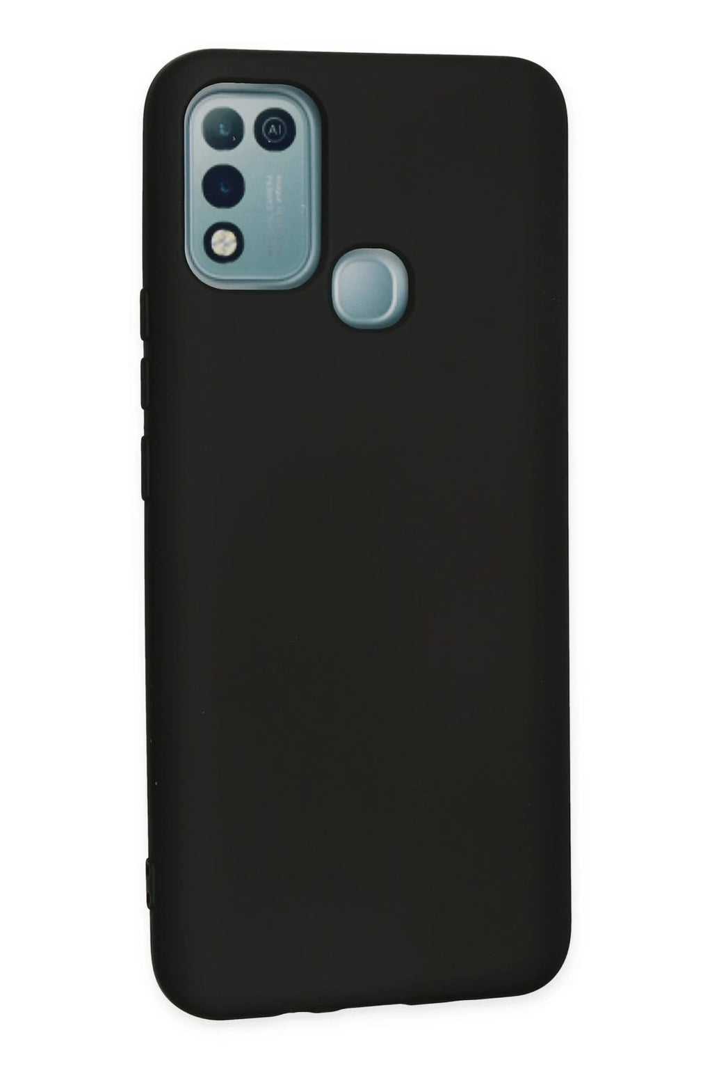 Mey İthalat® İnfinix Hot 10 Play Kılıf Nano içi Kadife Silikon - Siyah