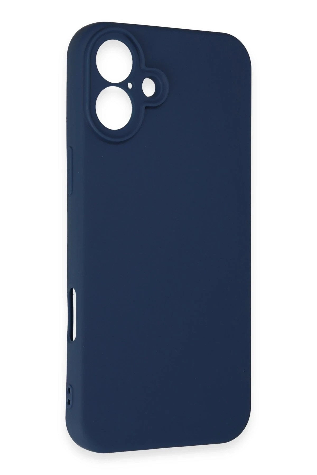 Mey İthalat® iPhone 16 Plus Kılıf First Silikon - Lacivert