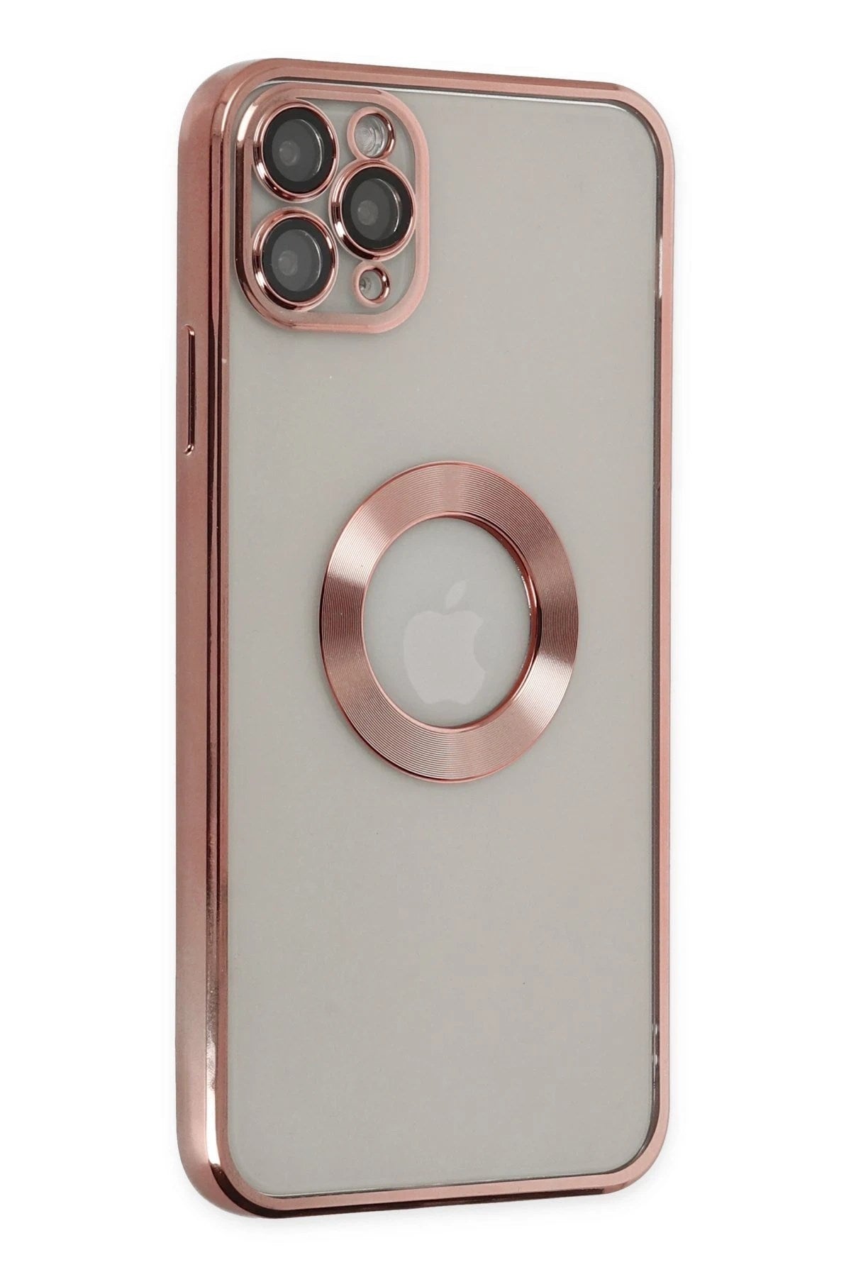 Mey İthalat® iPhone 11 Pro Kılıf Slot Silikon - Rose Gold