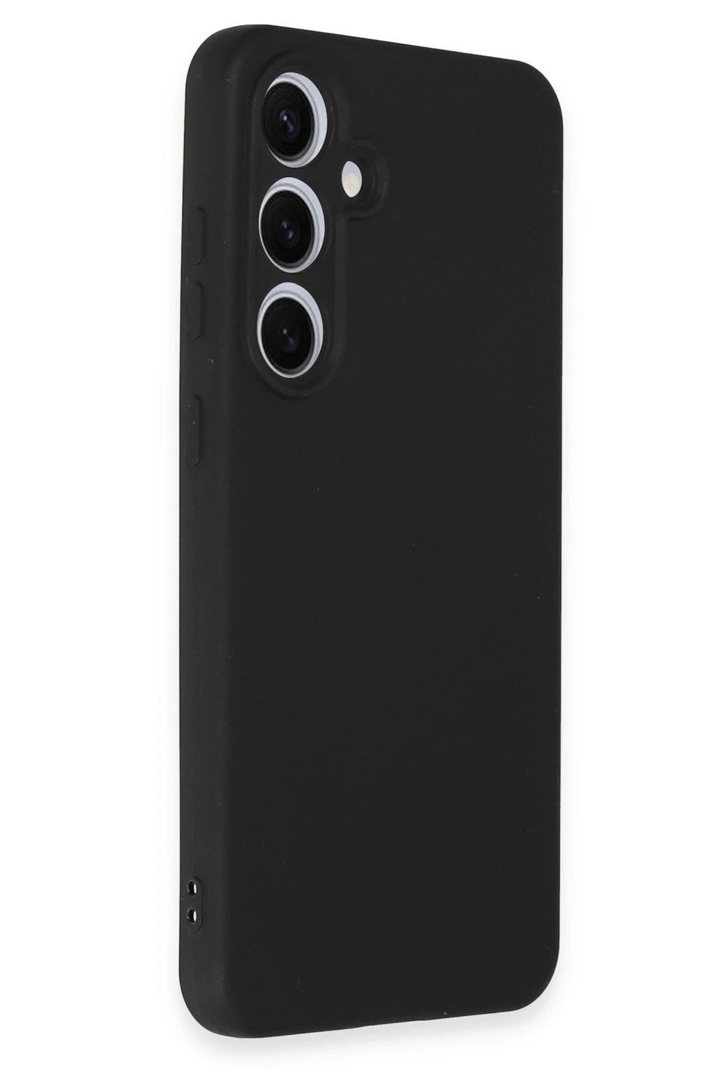 Mey İthalat® Samsung Galaxy S24 FE Kılıf Nano içi Kadife Silikon - Siyah