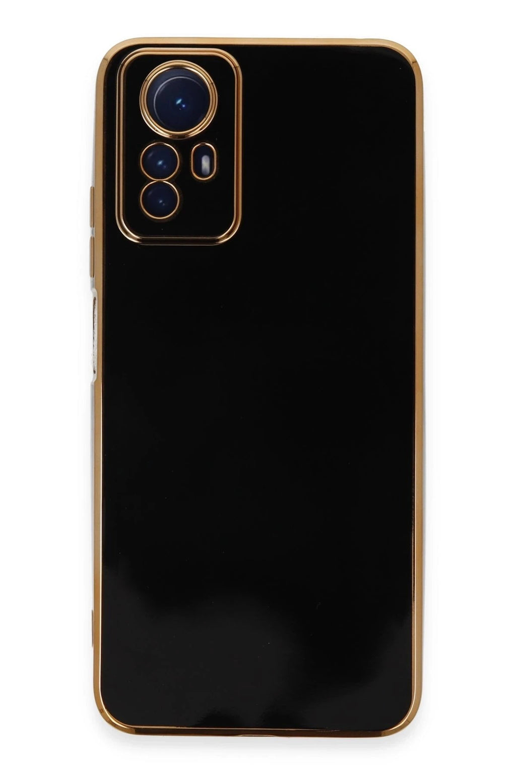 Mey İthalat® Redmi Note 12S Kılıf Volet Silikon - Siyah