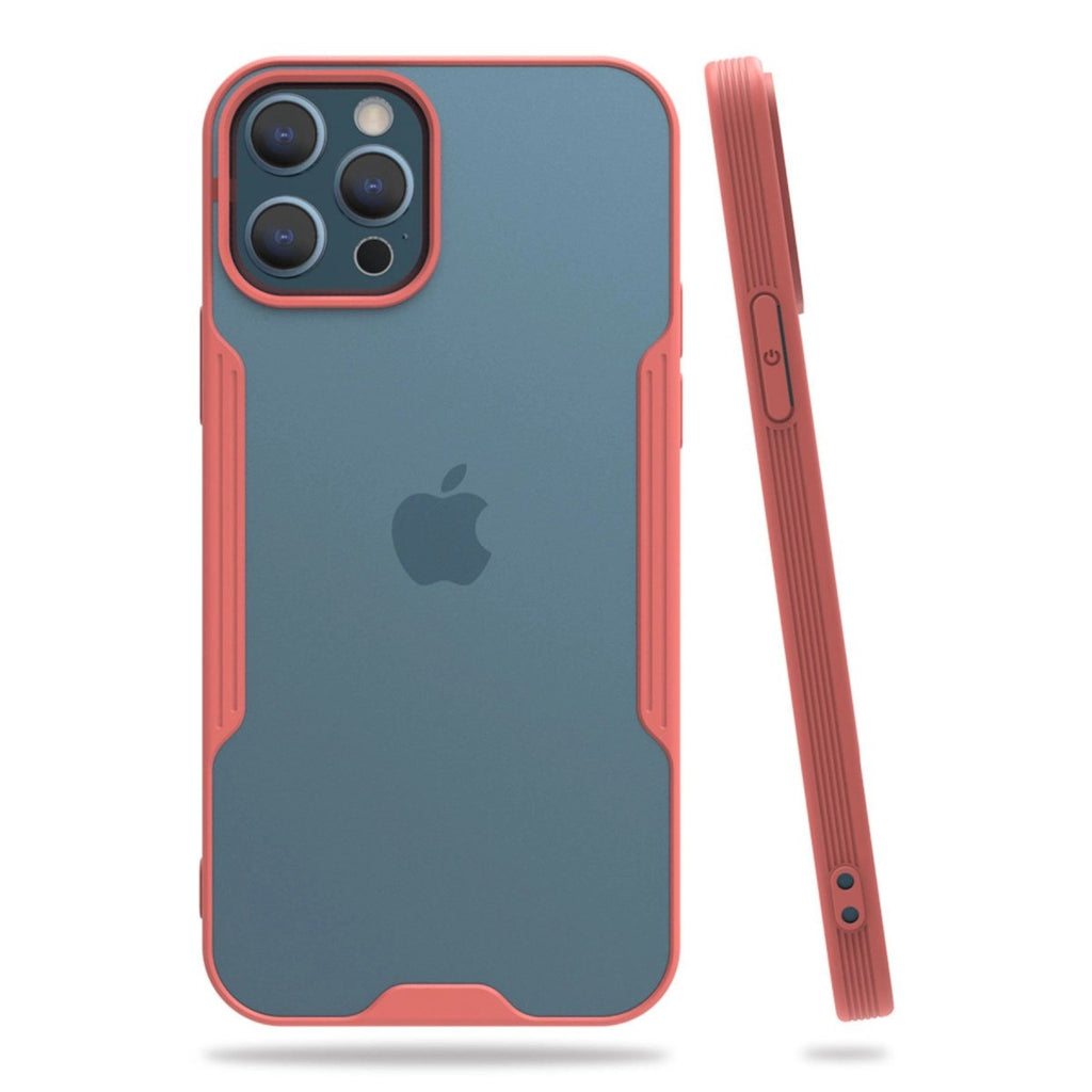 Mey İthalat® iPhone 12 Pro Max Kılıf Platin Silikon - Pembe