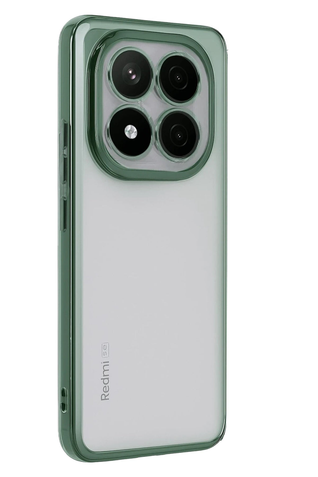 Mey İthalat® Redmi Note 14 Pro Plus Kılıf Lensli Silikon - Yeşil
