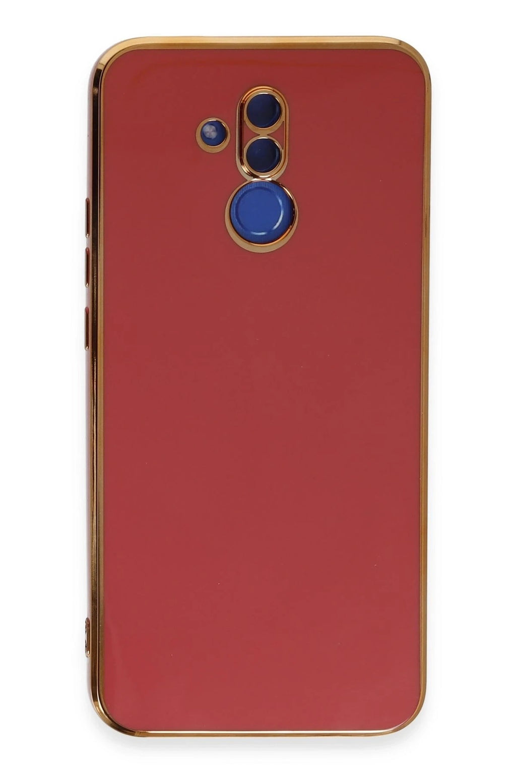 Mey İthalat® Huawei Mate 20 Lite Kılıf Volet Silikon - Kırmızı