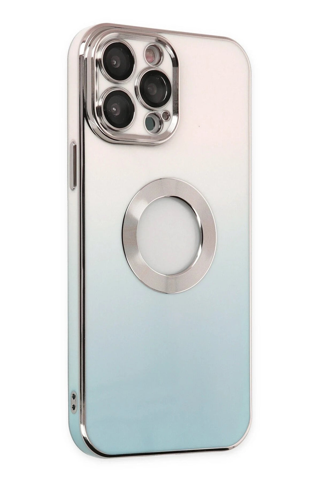 Mey İthalat® iPhone 13 Pro Max Kılıf Best Silikon - Turkuaz