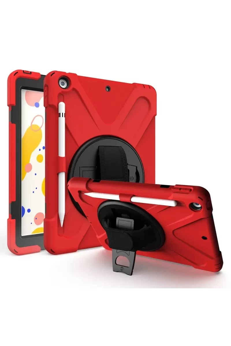 Mey İthalat® iPad 5 Air 9.7 Kılıf Amazing Tablet Kapak - Kırmızı