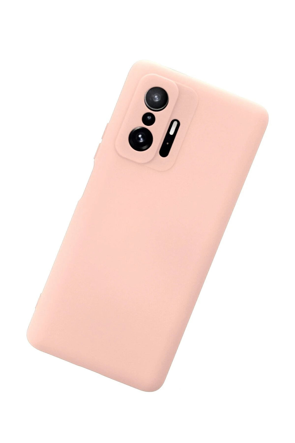 Mey İthalat® Mi 11T Pro Kılıf Nano içi Kadife Silikon - Pudra