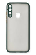 Mey İthalat® Huawei Y6P Kılıf Montreal Silikon Kapak - Yeşil