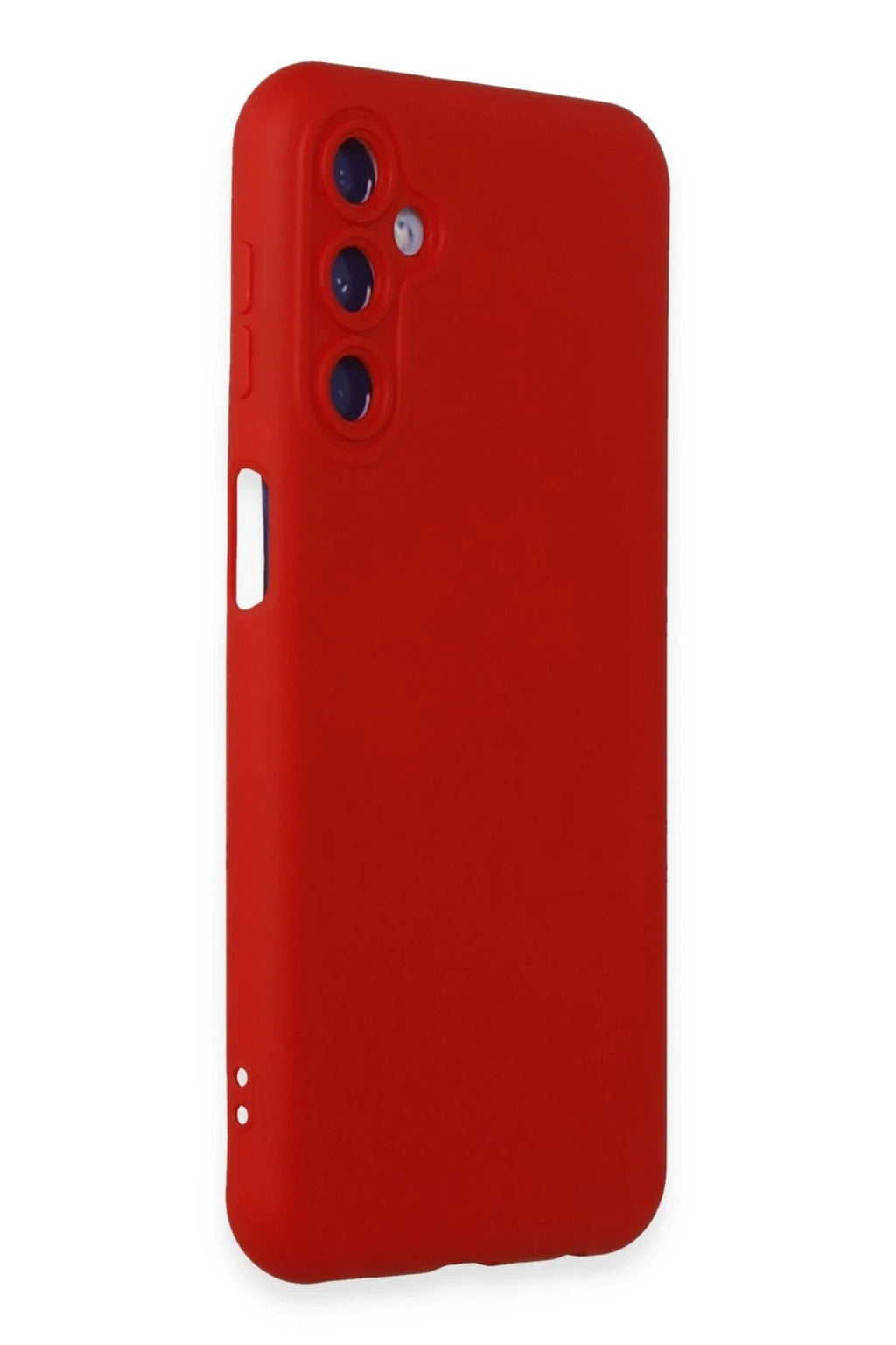 Mey İthalat® Samsung Galaxy M14 5G Kılıf Nano içi Kadife Silikon - Kırmızı