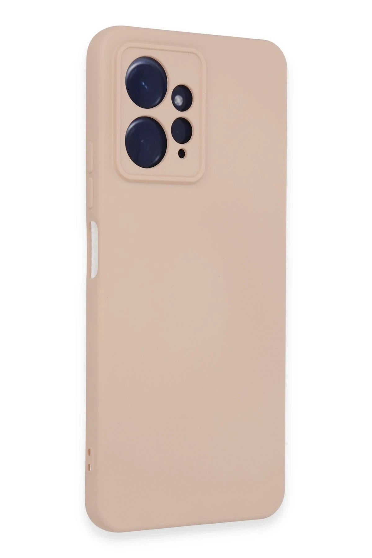 Mey İthalat® Redmi Note 12 4G Kılıf Nano içi Kadife Silikon - Pudra