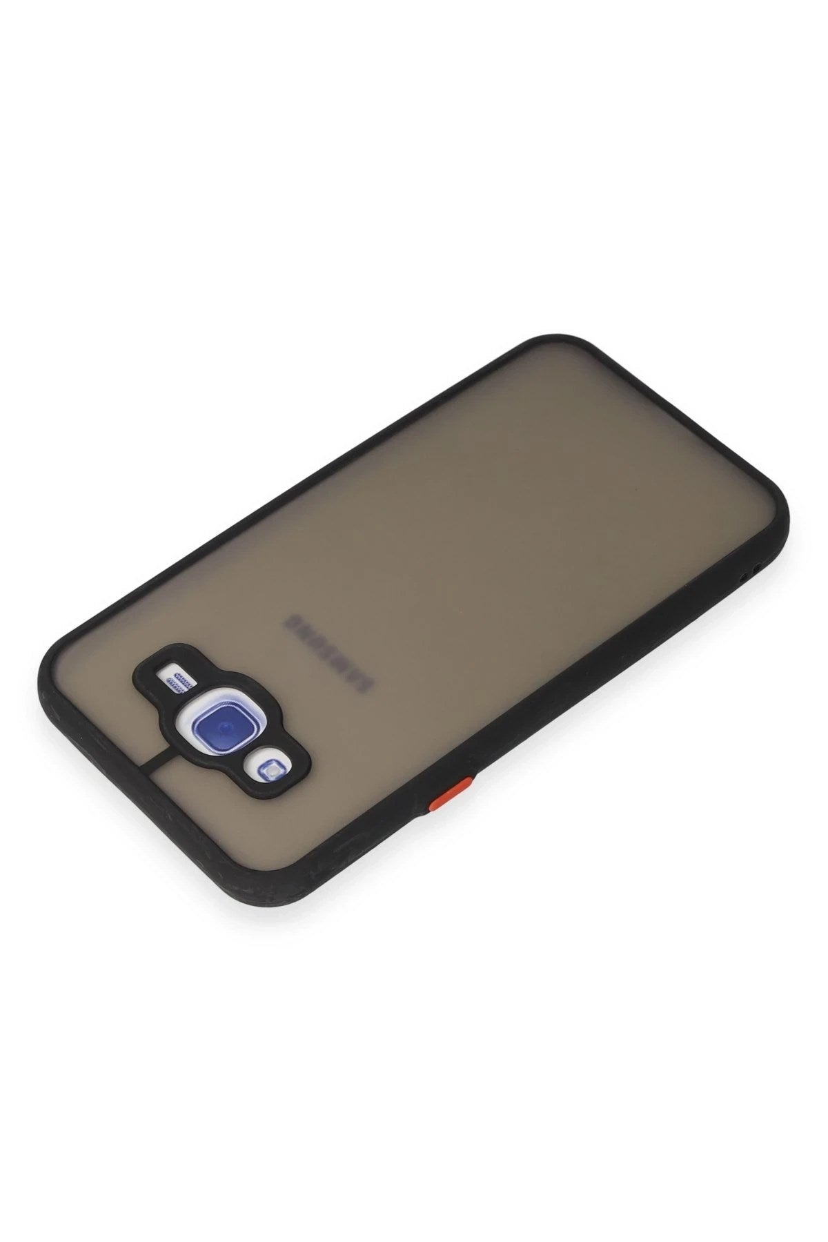 Mey İthalat® Samsung Galaxy J7 Kılıf Montreal Silikon Kapak - Siyah