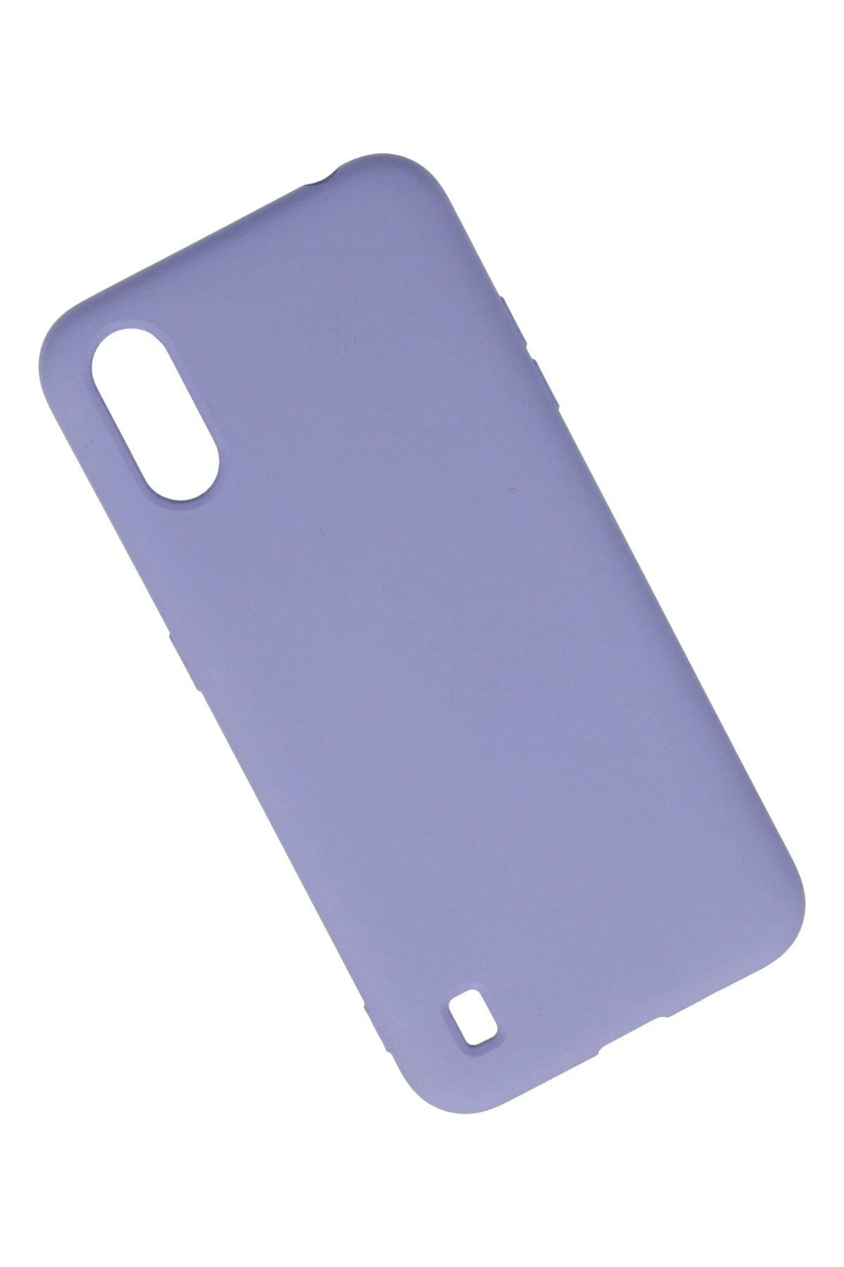 Mey İthalat® Samsung Galaxy A01 Kılıf Nano içi Kadife Silikon - Lila