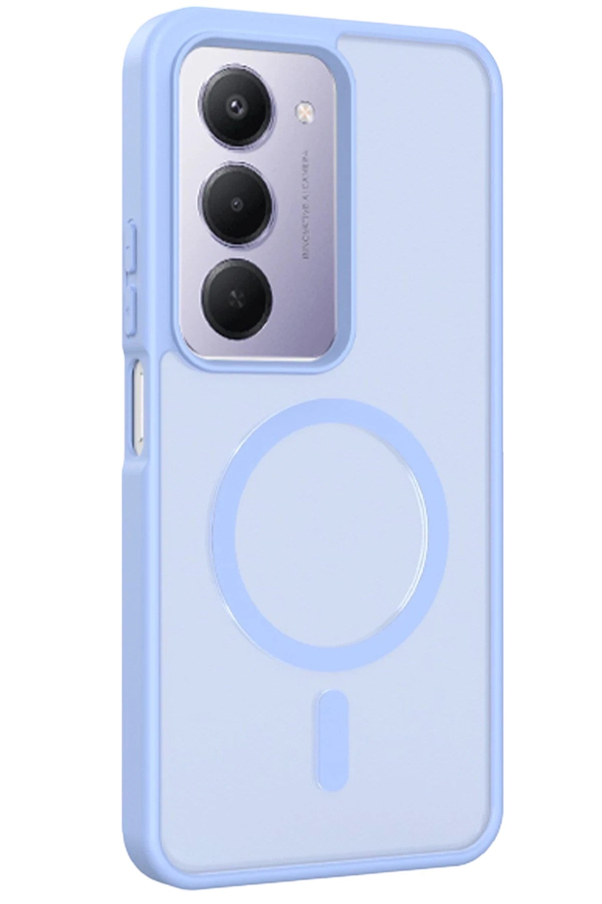 Mey İthalat® Redmi 15 4G Jota Magsafe Kapak - Açık Mavi