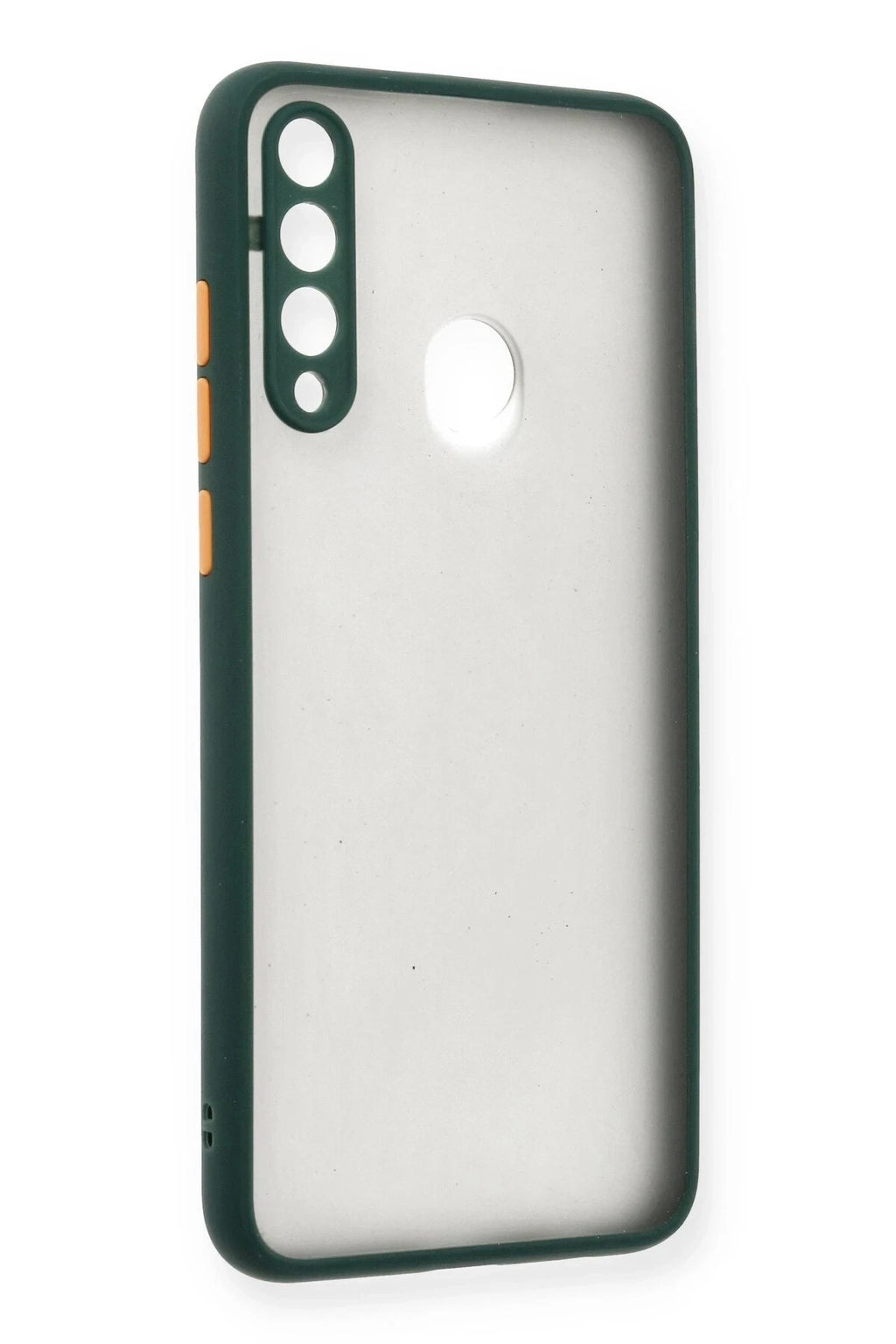 Mey İthalat® Huawei Y6P Kılıf Montreal Silikon Kapak - Yeşil