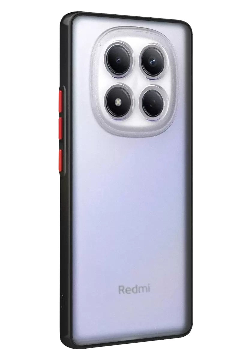 Mey İthalat® Redmi Note 15 Pro 4G Montreal Silikon Kapak - Siyah