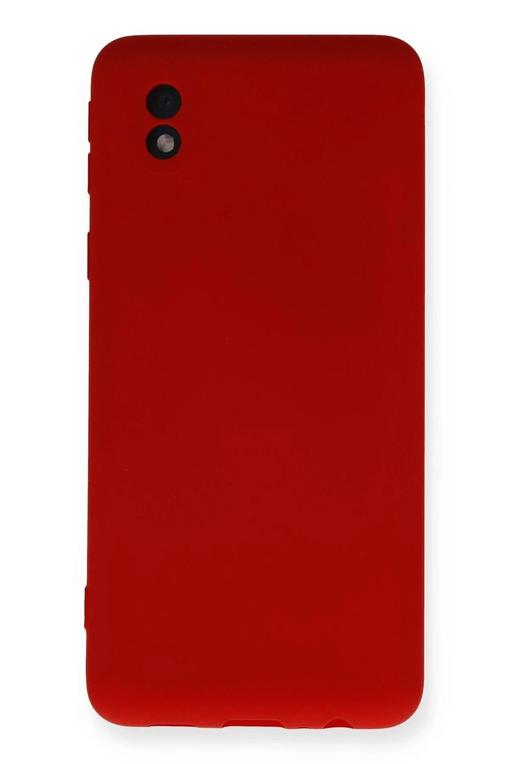 Mey İthalat® Samsung Galaxy A01 Core Kılıf Nano içi Kadife Silikon - Kırmızı