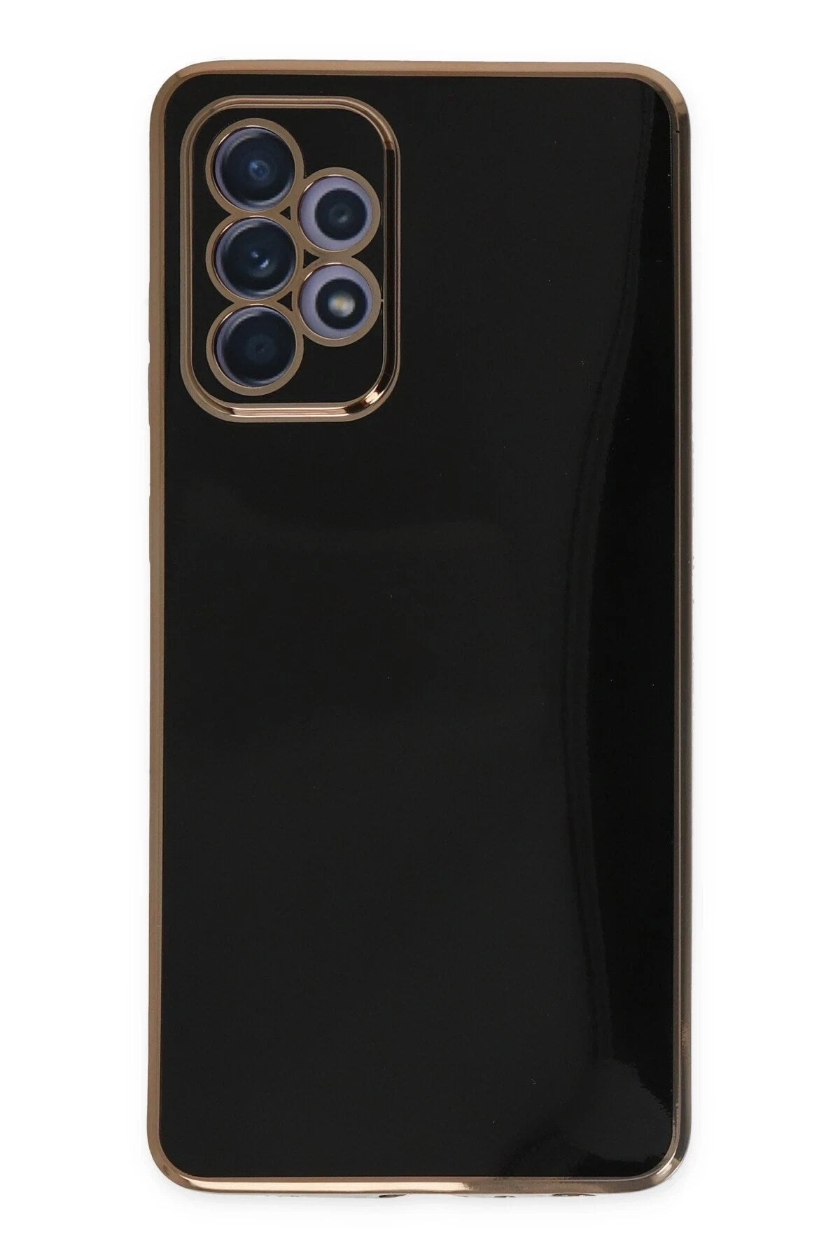 Mey İthalat® Samsung Galaxy A52 Kılıf Volet Silikon - Siyah