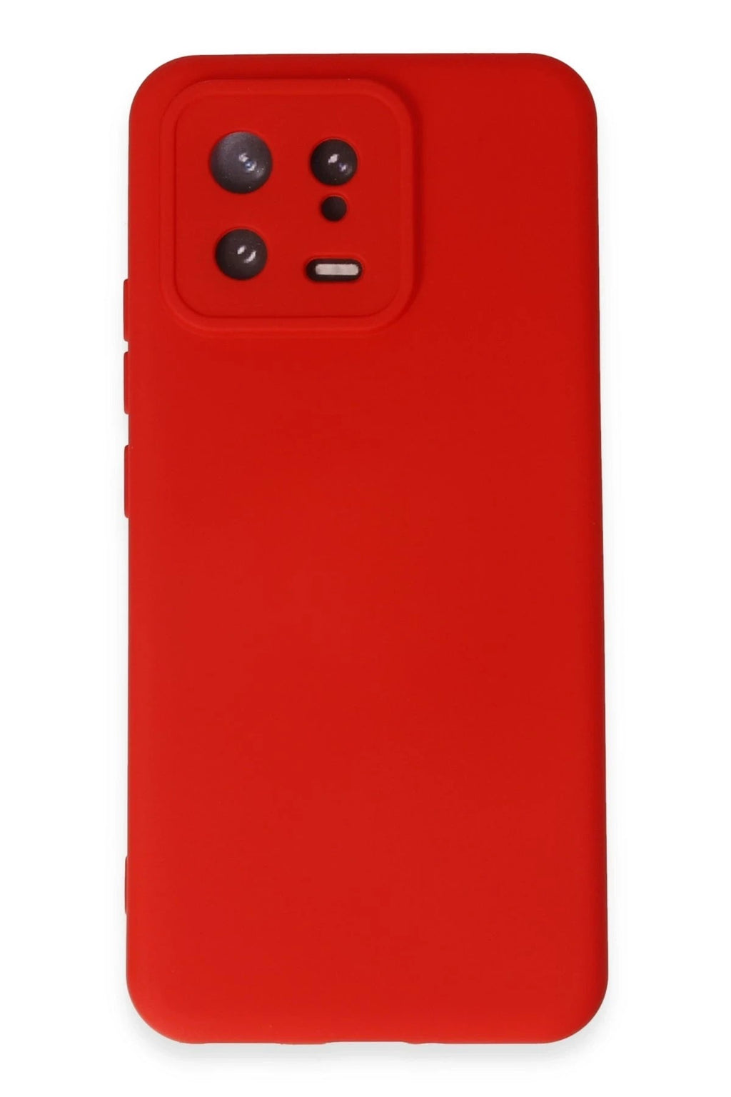 Mey İthalat® Mi 13 Kılıf Nano içi Kadife Silikon - Kırmızı