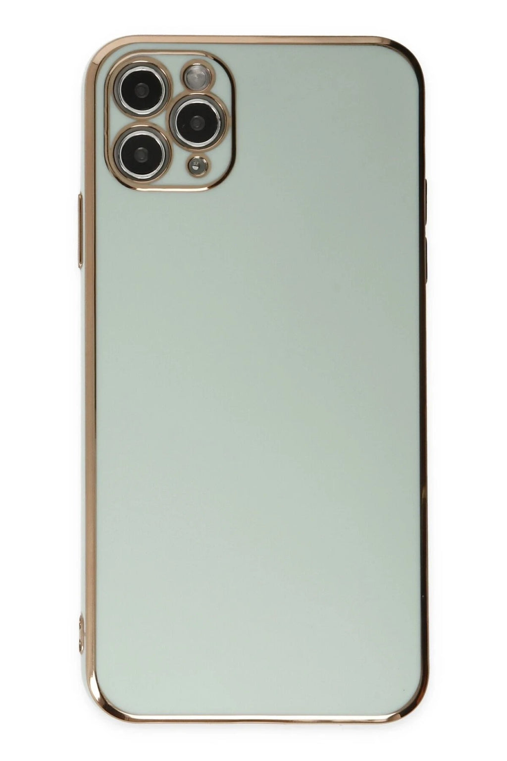 Mey İthalat® iPhone 11 Pro Max Kılıf Volet Silikon - Açık Yeşil