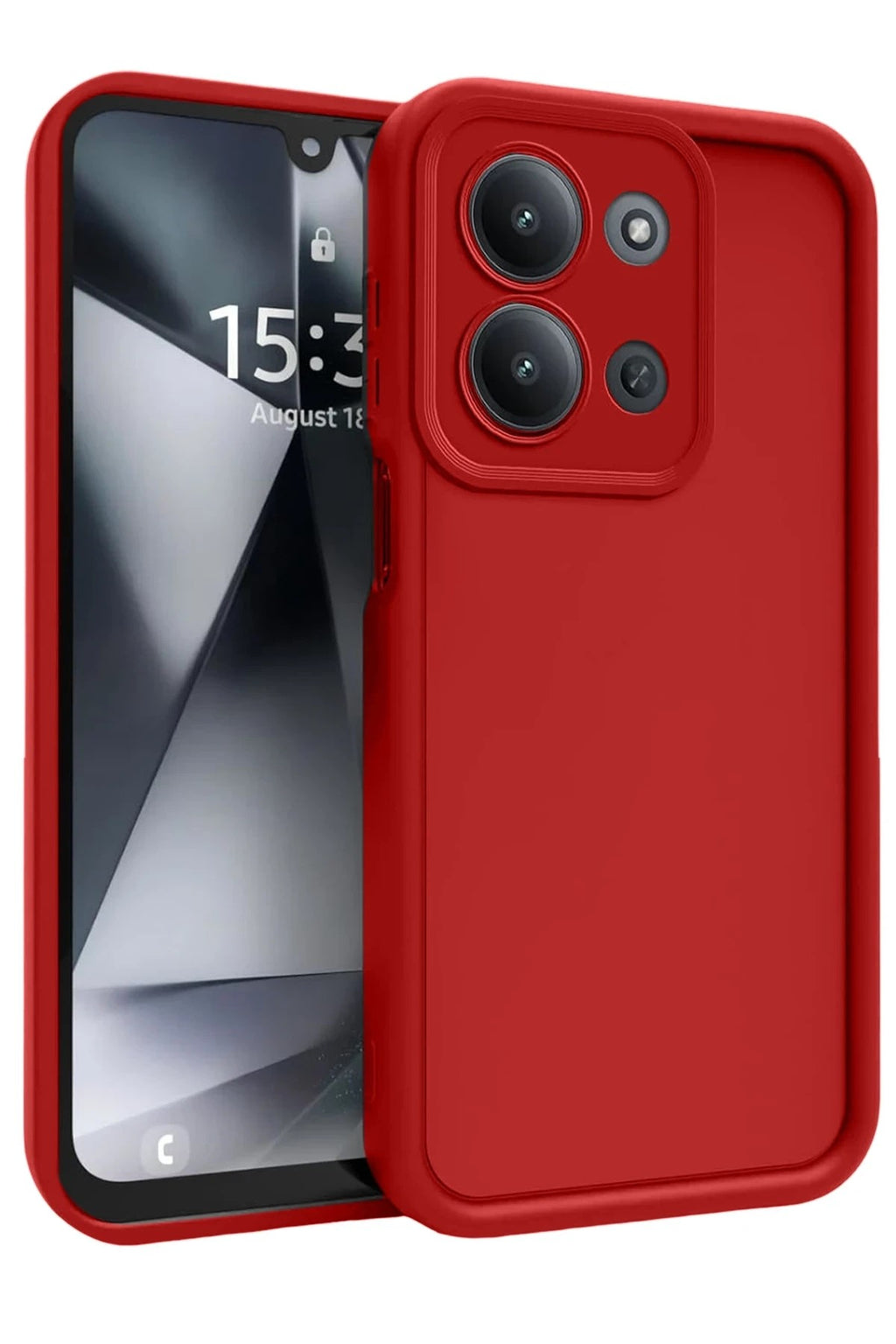 Mey İthalat® Redmi 15C 4G Viera Silikon - Kırmızı